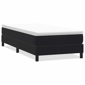 vidaXL Box Spring &Kappa;&rho;&epsilon;&beta;ά&tau;&iota; &chi;&omega;&rho;ί&sigmaf; &sigma;&tau;&rho;ώ&mu;&alpha; &Mu;&alpha;ύ&rho;&omicron; 80x210 cm &Beta;&epsilon;&lambda;&omicron;ύ&delta;&iota;&nu;&omicron;