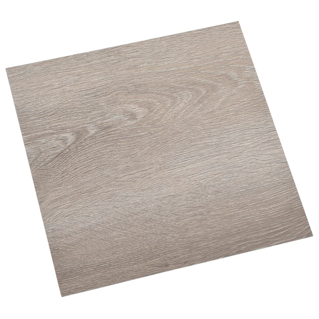 vidaXL Δάπεδο Αυτοκόλλητο Taupe 55 τεμ. 5,11 μ² από PVC