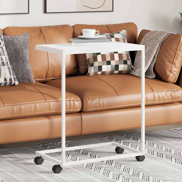 vidaXL &Beta;&omicron;&eta;&theta;&eta;&tau;&iota;&kappa;ό &Tau;&rho;&alpha;&pi;έ&zeta;&iota; &mu;&epsilon; &Rho;ό&delta;&epsilon;&sigmaf; &Lambda;&epsilon;&upsilon;&kappa;ό 55 x 35 x 70 &epsilon;&kappa;. &Epsilon;&pi;&epsilon;&xi;. &Xi;ύ&lambda;&omicron;