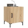 vidaXL Κομοδίνα 2 τεμ. Sonoma Δρυς 40x40x50 εκ. από Επεξεργασμένο Ξύλο