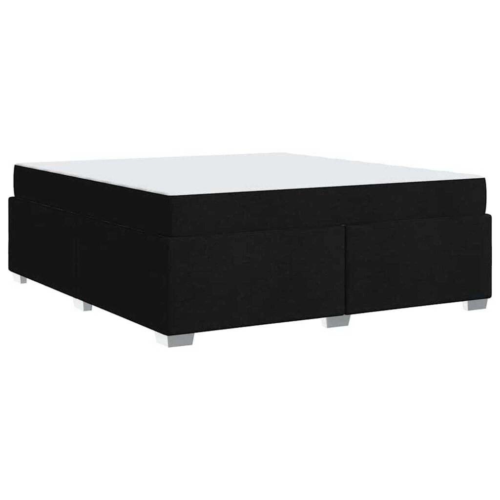 vidaXL Σκελετός Κρεβατιού Άλλο Μαύρο 180 x 200 cm ύφασμα