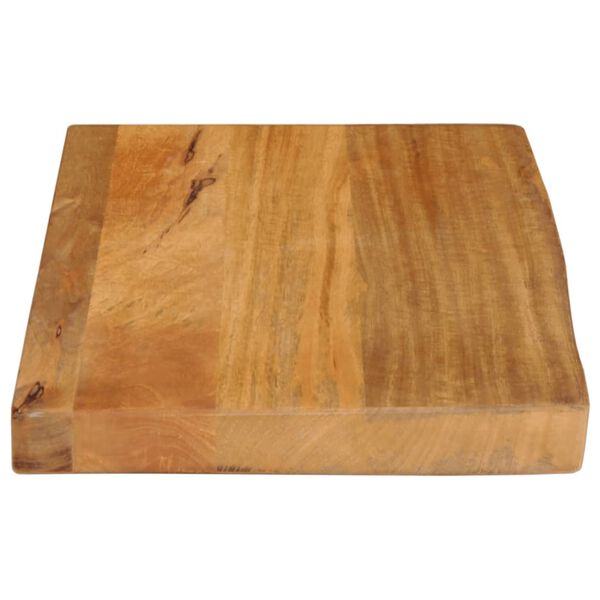 vidaXL Επιφάνεια Τραπεζιού 50x30x3,8 εκ. Live Edge Μασίφ Ξύλο Μάνγκο