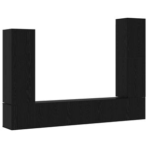 vidaXL &Sigma;&epsilon;&tau; &epsilon;&pi;ί&pi;&lambda;&omicron;&upsilon; &tau;&eta;&lambda;&epsilon;ό&rho;&alpha;&sigma;&eta;&sigmaf; 4 pcs &Mu;&alpha;ύ&rho;&eta; &Omicron;&xi;&upsilon;ά &Epsilon;&pi;&epsilon;&xi;&epsilon;&rho;&gamma;&alpha;&sigma;&mu;έ&nu;&omicron; &xi;ύ&lambda;&omicron;