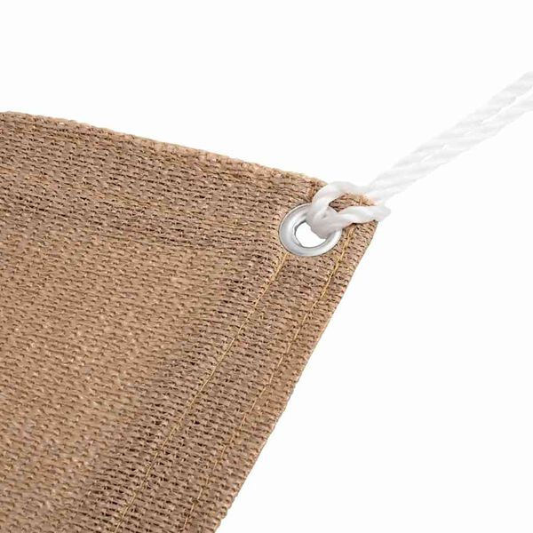 vidaXL Χαλί Σκηνής Taupe 400 x 800 εκ. από HDPE
