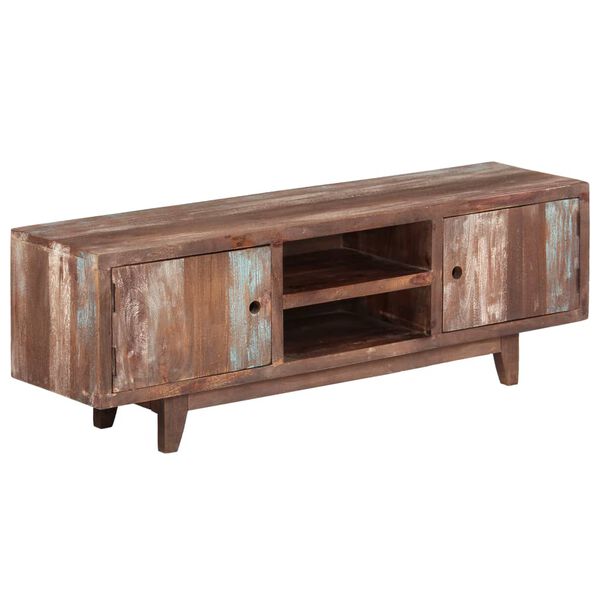 vidaXL Έπιπλο Τηλεόρασης Vintage 118 x 30 x 40 εκ. Μασίφ Ξύλο Ακακίας