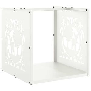 vidaXL &Rho;ά&phi;&iota; &Kappa;&alpha;&upsilon;&sigma;ό&xi;&upsilon;&lambda;&omega;&nu; &Lambda;&epsilon;&upsilon;&kappa;ό 40x40x40 &epsilon;&kappa;. &Chi;ά&lambda;&upsilon;&beta;&alpha;&sigmaf; &psi;&upsilon;&chi;&rho;ή&sigmaf; έ&lambda;&alpha;&sigma;&eta;&sigmaf;