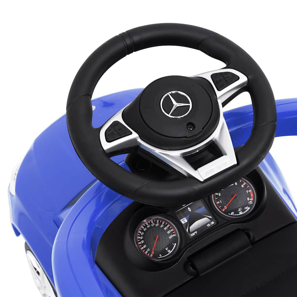 vidaXL Περπατούρα Αυτοκίνητο με Λαβή Mercedes-Benz C63 Μπλε