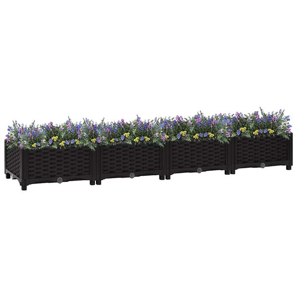 vidaXL Ζαρντινιέρα 160 x 40 x 23 εκ. από Πολυπροπυλένιο