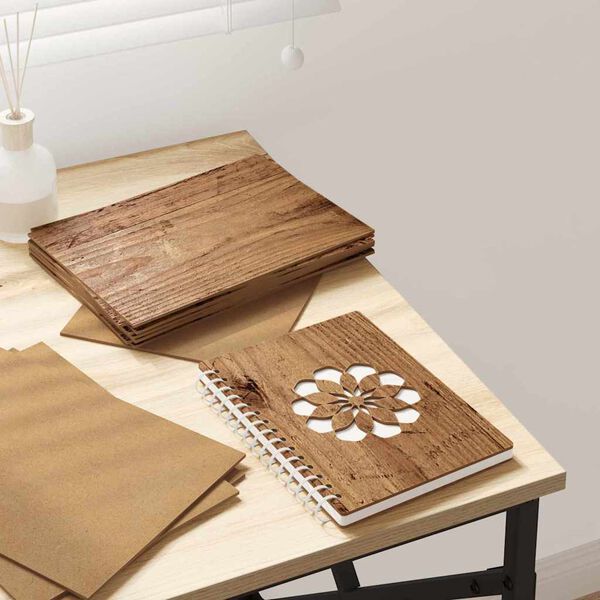 vidaXL Διακοσμητικά Πάνελ 12 pcs Παλαιό ξύλο 21 x 30 x 0.3 εκ