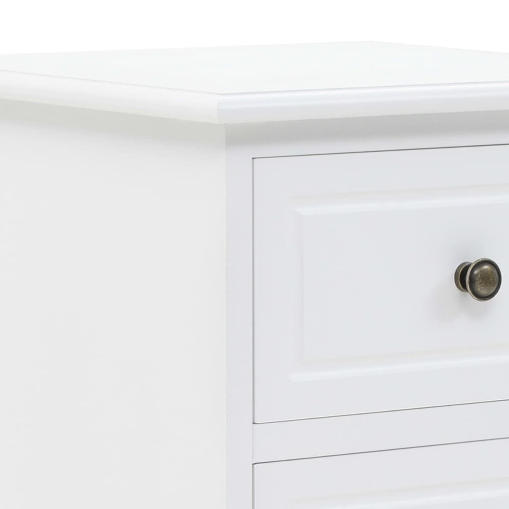 vidaXL Κομοδίνο 35 x 32 x 59 εκ. από MDF και Ξύλο Πεύκου