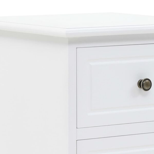 vidaXL Κομοδίνο 35 x 32 x 59 εκ. από MDF και Ξύλο Πεύκου