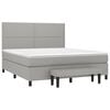 vidaXL &Kappa;&rho;&epsilon;&beta;ά&tau;&iota; Boxspring &mu;&epsilon; &Sigma;&tau;&rho;ώ&mu;&alpha; &Alpha;&nu;&omicron;&iota;&chi;&tau;ό &Gamma;&kappa;&rho;&iota; 180x200 &epsilon;&kappa;. &Upsilon;&phi;&alpha;&sigma;&mu;ά&tau;&iota;&nu;&omicron;