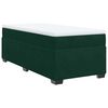 vidaXL &Kappa;&rho;&epsilon;&beta;ά&tau;&iota; Boxspring &mu;&epsilon; &Sigma;&tau;&rho;ώ&mu;&alpha; &Sigma;&kappa;&omicron;ύ&rho;&omicron; &Pi;&rho;ά&sigma;&iota;&nu;&omicron; 90x190 &epsilon;&kappa;. &Beta;&epsilon;&lambda;&omicron;ύ&delta;&iota;&nu;&omicron;
