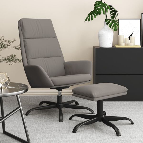 vidaXL &Pi;&omicron;&lambda;&upsilon;&theta;&rho;ό&nu;&alpha; Relax &Alpha;&nu;&omicron;&iota;&chi;&tau;ό &Gamma;&kappa;&rho;&iota; &Beta;&epsilon;&lambda;&omicron;ύ&delta;&iota;&nu;&eta; &mu;&epsilon; &Upsilon;&pi;&omicron;&pi;ό&delta;&iota;&omicron;