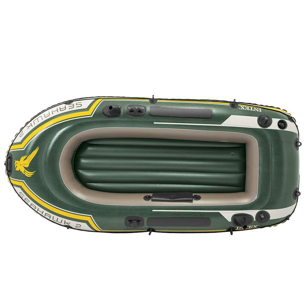 Intex Σετ Φουσκωτής Βάρκας Seahawk 2 με Κουπιά & Τρόμπα 68347NP
