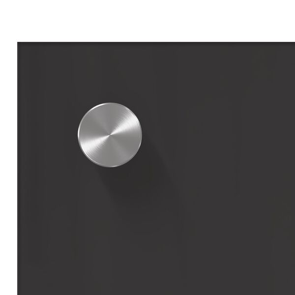 vidaXL Πλακάκι Κουζίνας Σκούρο γκρι 110x60x0,6 εκ. Σκληρυμένο Γυαλί