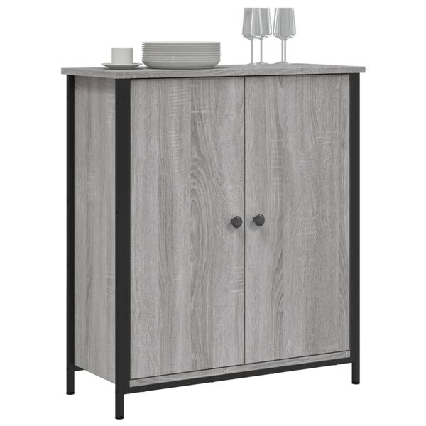 vidaXL Ντουλάπι Γκρι Sonoma 70 x 30 x 80 εκ. από Επεξεργ. Ξύλο