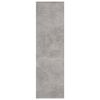 vidaXL Βιβλιοθήκη/Διαχωρισ. Χώρου Γκρι Σκυρ. 60x24x186 εκ. Επεξ. Ξύλο