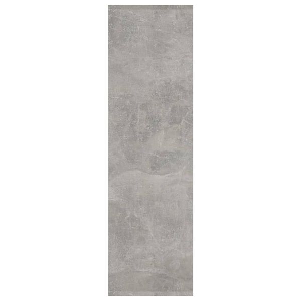 vidaXL Βιβλιοθήκη/Διαχωρισ. Χώρου Γκρι Σκυρ. 60x24x186 εκ. Επεξ. Ξύλο