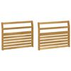 vidaXL &Mu;&omicron;&nu;ά&delta;&alpha; &mu;&pi;&rho;ά&tau;&sigma;&omega;&nu; 2 pcs &Lambda;&epsilon;&upsilon;&kappa;ό 78,5 x 8,5 x 60 &epsilon;&kappa;