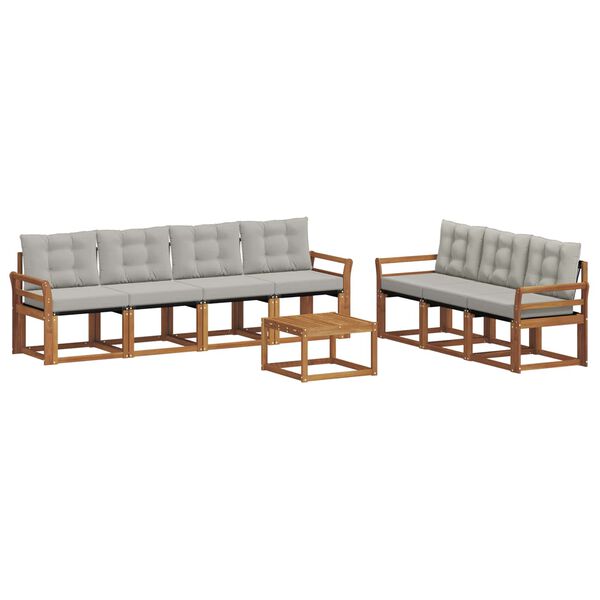 vidaXL &Sigma;&epsilon;&iota;&rho;ά &Kappa;&alpha;&nu;&alpha;&pi;έ &Epsilon;&xi;&omega;&tau;&epsilon;&rho;&iota;&kappa;&omicron;ύ 8 pcs &Phi;&upsilon;&sigma;&iota;&kappa;ό &kappa;&alpha;&iota; &Alpha;&nu;&omicron;&iota;&chi;&tau;ό &Gamma;&kappa;&rho;&iota;