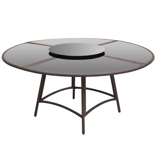 vidaXL &Sigma;&epsilon;&tau; &Tau;&rho;&alpha;&pi;&epsilon;&zeta;&alpha;&rho;ί&alpha;&sigmaf; &Epsilon;&xi;. &Chi;ώ&rho;&omicron;&upsilon; 7 &tau;&epsilon;&mu;. &Kappa;&alpha;&phi;έ &Sigma;&upsilon;&nu;&theta;. &Rho;&alpha;&tau;ά&nu; &mu;&epsilon; &Mu;&alpha;&xi;&iota;&lambda;ά&rho;&iota;&alpha;