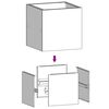 vidaXL Ζαρντινιέρα 40 x 41 x 40 εκ. από Ατσάλι Corten