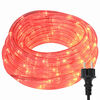 vidaXL Φωτιστικό Συρματόσχοινο με 120 LED Κόκκινο 5 m PVC