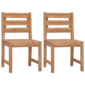 vidaXL &Kappa;&alpha;&rho;έ&kappa;&lambda;&epsilon;&sigmaf; &Kappa;ή&pi;&omicron;&upsilon; 2 &tau;&epsilon;&mu;. &alpha;&pi;ό &Mu;&alpha;&sigma;ί&phi; &Xi;ύ&lambda;&omicron; Teak