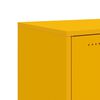 vidaXL Ντουλάπι Μουσταρδί 100,5x39x72 εκ. από Ατσάλι