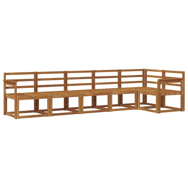 vidaXL &Sigma;&epsilon;&iota;&rho;ά &Kappa;&alpha;&nu;&alpha;&pi;έ &Epsilon;&xi;&omega;&tau;&epsilon;&rho;&iota;&kappa;&omicron;ύ 6 pcs &Phi;&upsilon;&sigma;&iota;&kappa;ό &Sigma;&tau;&epsilon;&rho;&epsilon;ό &Xi;ύ&lambda;&omicron; &Alpha;&kappa;&alpha;&kappa;ί&alpha;&sigmaf;