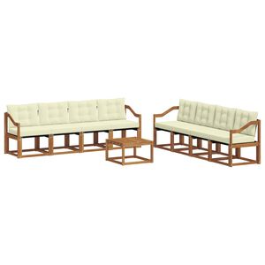 vidaXL &Sigma;&epsilon;&iota;&rho;ά &Kappa;&alpha;&nu;&alpha;&pi;έ &Epsilon;&xi;&omega;&tau;&epsilon;&rho;&iota;&kappa;&omicron;ύ &mu;&epsilon; &mu;&alpha;&xi;&iota;&lambda;ά&rho;&iota; 9 pcs &Phi;&upsilon;&sigma;&iota;&kappa;ό &kappa;&alpha;&iota; &Kappa;&rho;έ&mu;&alpha;