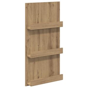 vidaXL &Rho;ά&phi;&iota; &Pi;&epsilon;&rho;&iota;&omicron;&delta;&iota;&kappa;ώ&nu; Artisan Oak 51 x 11 x 102 &epsilon;&kappa; &Epsilon;&pi;&epsilon;&xi;&epsilon;&rho;&gamma;&alpha;&sigma;&mu;έ&nu;&omicron; &xi;ύ&lambda;&omicron;