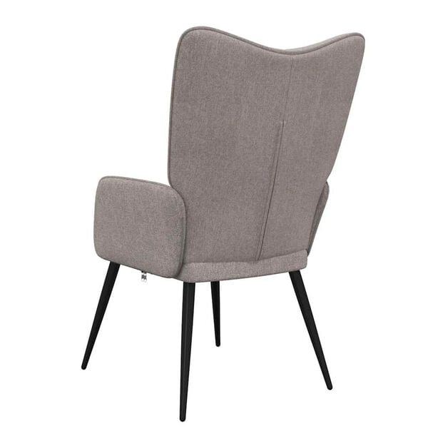 vidaXL Πολυθρόνα Relax Χρώμα Taupe Υφασμάτινη
