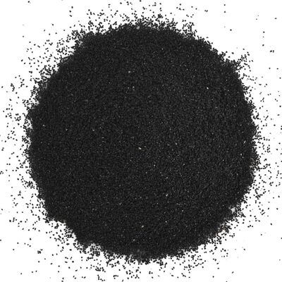 vidaXL Υπόστρωμα / Άμμος Ενυδρείου Μαύρο 10 κ. 0,2-2 χιλ.