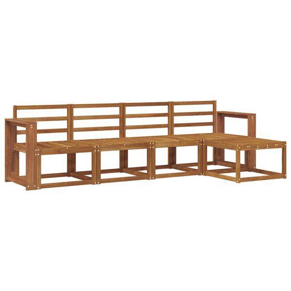 vidaXL &Sigma;&epsilon;&iota;&rho;ά &Kappa;&alpha;&nu;&alpha;&pi;έ &Epsilon;&xi;&omega;&tau;&epsilon;&rho;&iota;&kappa;&omicron;ύ 5 pcs &Phi;&upsilon;&sigma;&iota;&kappa;ό &Sigma;&tau;&epsilon;&rho;&epsilon;ό &Xi;ύ&lambda;&omicron; &Alpha;&kappa;&alpha;&kappa;ί&alpha;&sigmaf;