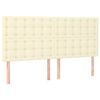 vidaXL &Kappa;&epsilon;&phi;&alpha;&lambda;ά&rho;&iota; &Kappa;&rho;&epsilon;&mu; 180x5x118/128 &epsilon;&kappa;. &alpha;&pi;ό &Sigma;&upsilon;&nu;&theta;&epsilon;&tau;&iota;&kappa;ό &Delta;έ&rho;&mu;&alpha;