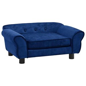 vidaXL &Kappa;&alpha;&nu;&alpha;&pi;έ&sigmaf; - &Kappa;&rho;&epsilon;&beta;ά&tau;&iota; &Sigma;&kappa;ύ&lambda;&omicron;&upsilon; &Mu;&pi;&lambda;&epsilon; 72 x 45 x 30 &epsilon;&kappa;. &Beta;&epsilon;&lambda;&omicron;&upsilon;&tau;έ