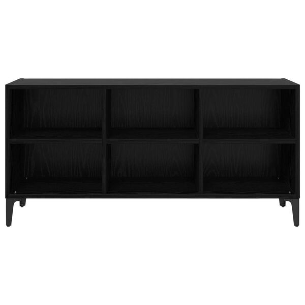 vidaXL Ντουλάπι TV Μαύρο 69.5 x 30 x 50 εκ. Επεξεργασμένο ξύλο