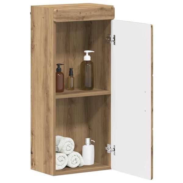 vidaXL &Nu;&tau;&omicron;&upsilon;&lambda;ά&pi;&alpha; &tau;&omicron;ί&chi;&omicron;&upsilon; &mu;&pi;ά&nu;&iota;&omicron;&upsilon; TULUM Artisan Oak 37 x 24,5 x 86 &epsilon;&kappa;