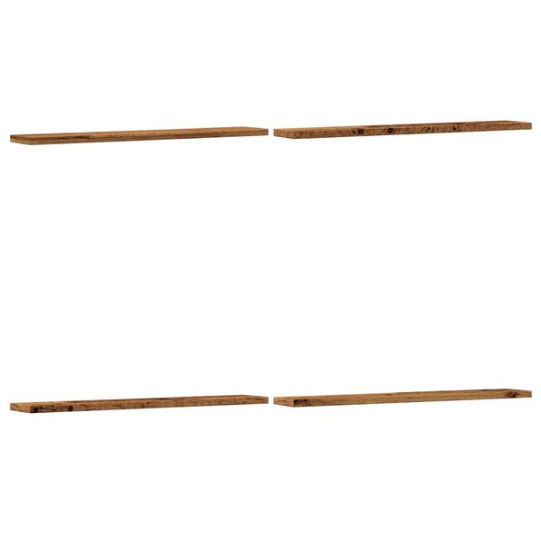 vidaXL &Rho;ά&phi;&iota;&alpha; &Beta;&iota;&beta;&lambda;&iota;&omicron;&theta;ή&kappa;&eta;&sigmaf; 4 &tau;&epsilon;&mu;. &Pi;&alpha;&lambda;. &Xi;ύ&lambda;&omicron; 60x10x1,5 &epsilon;&kappa;. &alpha;&pi;ό &Epsilon;&pi;&epsilon;&xi;. &Xi;ύ&lambda;&omicron;