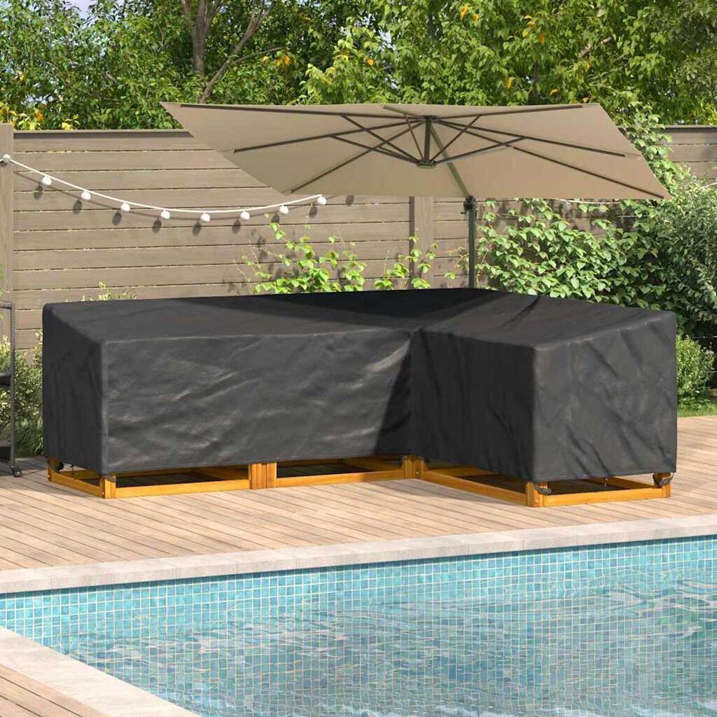 vidaXL Κάλυμμα επίπλων εξωτερικού χώρου 260 x 210 x 80 cm