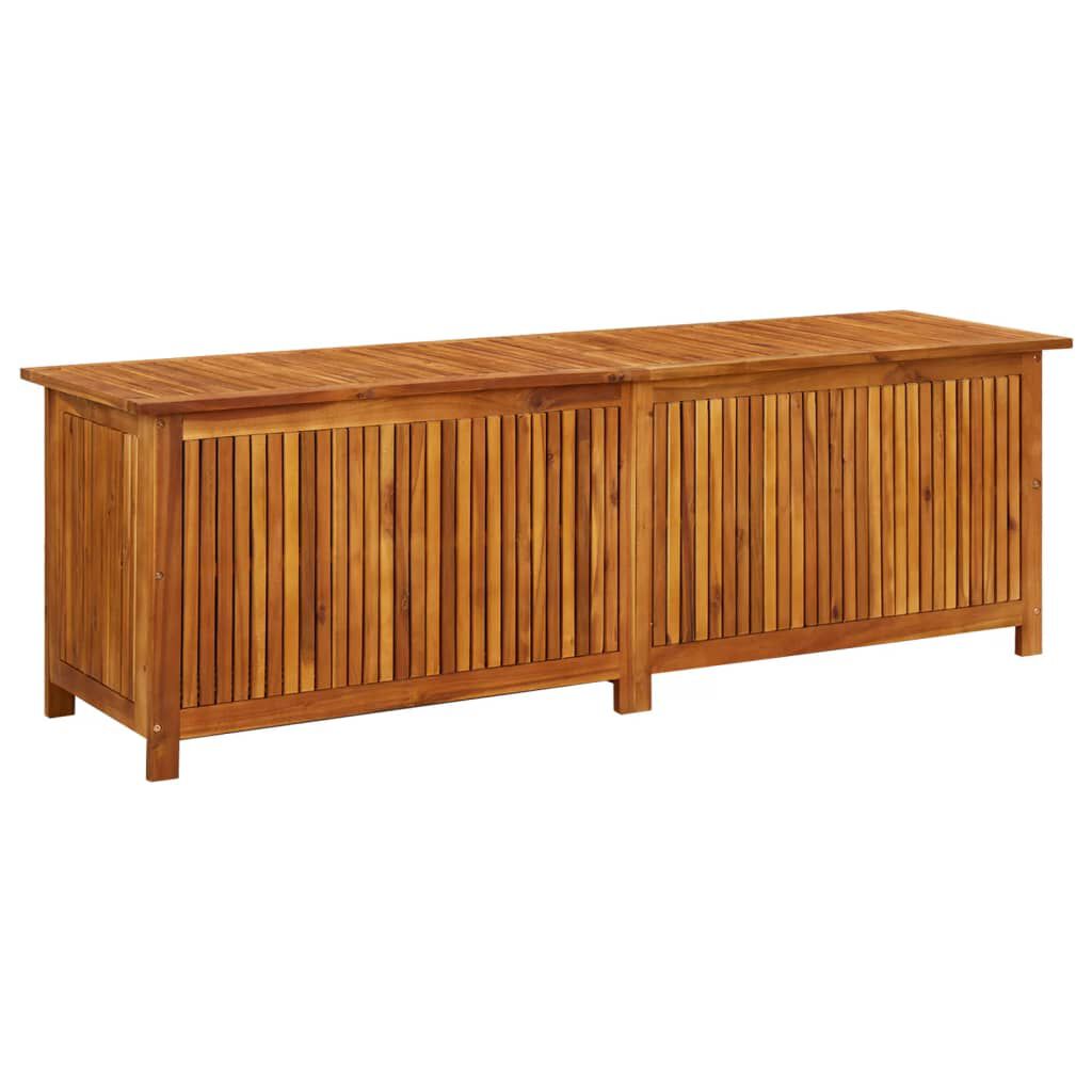 vidaXL Μπαούλο Αποθήκευσης Κήπου 175x50x58 εκ. από Μασίφ Ξύλο Ακακίας