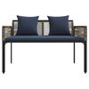 vidaXL &Epsilon;&xi;&omega;&tau;&epsilon;&rho;&iota;&kappa;ό&sigmaf; &pi;ά&gamma;&kappa;&omicron;&sigmaf; &Gamma;&kappa;&rho;&iota; &kappa;&alpha;&iota; Navy Blue 117 x 54 x 74.5 &epsilon;&kappa;