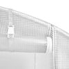 vidaXL Θερμοκήπιο με Ατσάλινο Πλαίσιο Λευκό 8 μ² 4 x 2 x 2 μ.