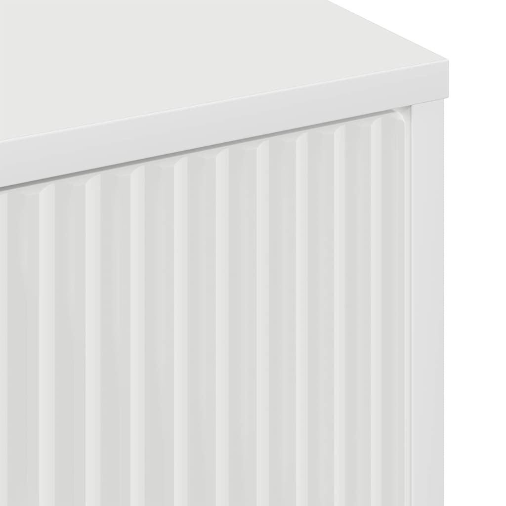 vidaXL Τραπεζάκι σαλονιού Λευκό 90 x 49 x 46 εκ. Επεξεργασμένο ξύλο