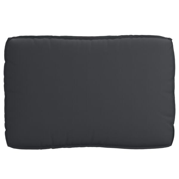 vidaXL Μαξιλάρι παλέτας για κάθισμα Μαύρο 120 x 80 x 12 cm