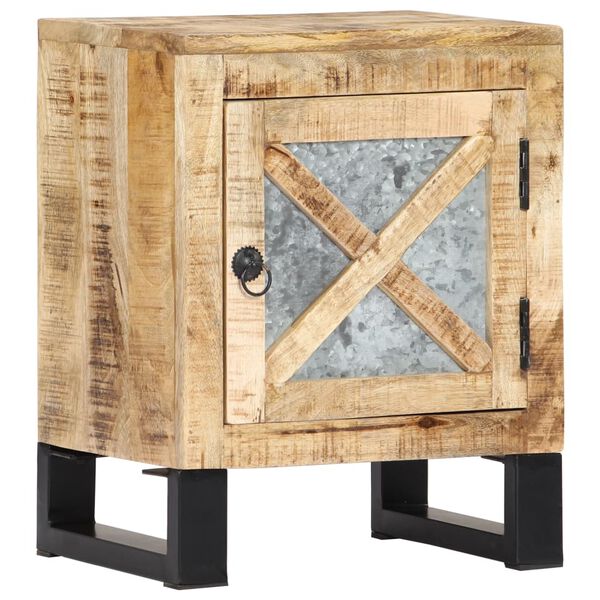 vidaXL Κομοδίνο 40 x 30 x 50 εκ. από Μασίφ Ξύλο Μάνγκο