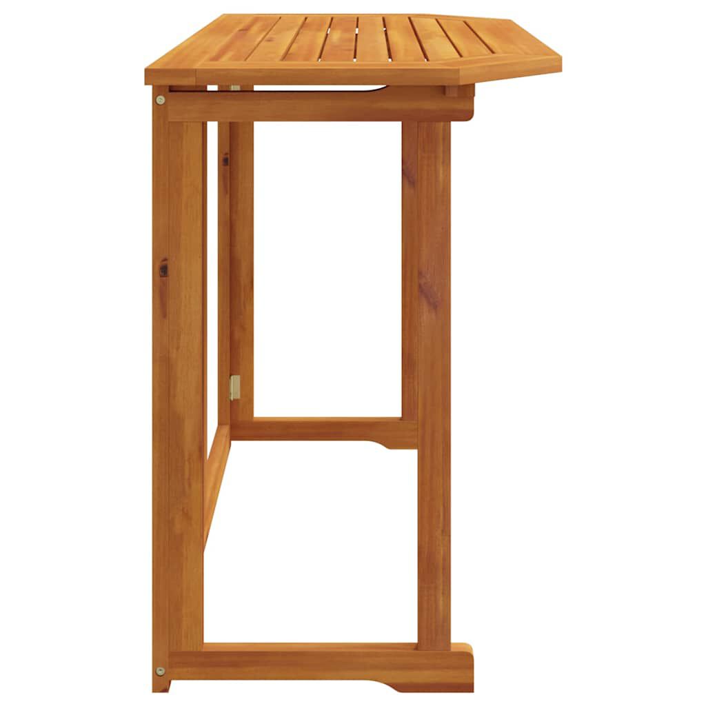 vidaXL Τραπέζι Bistro 90 x 50 x 75 εκ. από Μασίφ Ξύλο Ακακίας