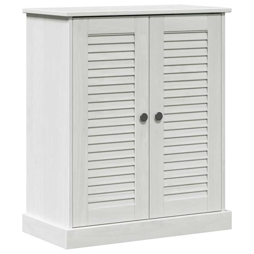 vidaXL Σετ Επίπλων Μπάνιου με ράφι 2 pcs Καφέ 67.5 x 34 x 80 εκ.